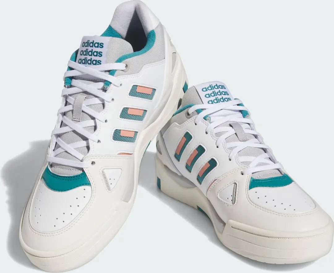 adidas Midcity Low NJM38 Heren Sportschoenen - Wit - 42 2/3 - afbeelding 5 van 6