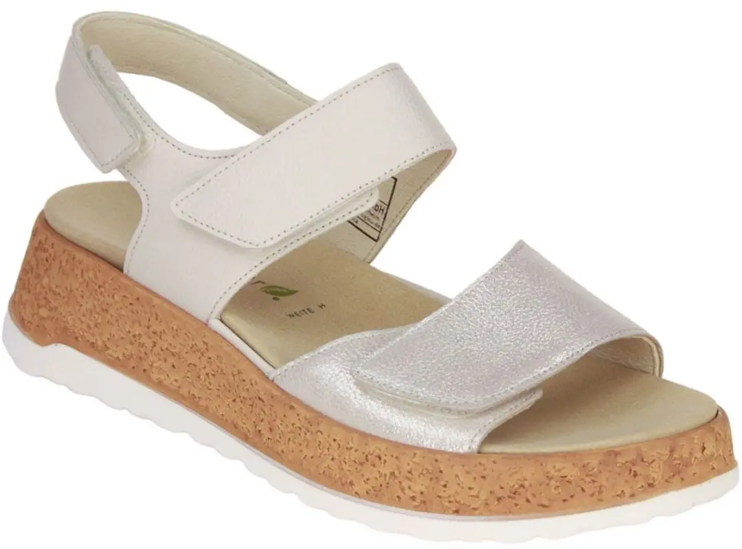 Wäldlaufer Libby H-leest Sandaal - 41 Beige - afbeelding 3 van 5