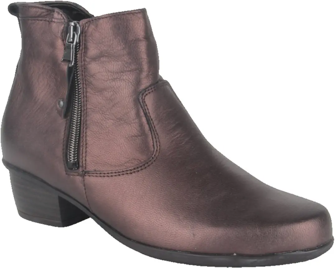 Waldlaufer 967803-194-192 dames enkellaarzen gekleed maat 37,5 (4,5) metallic
