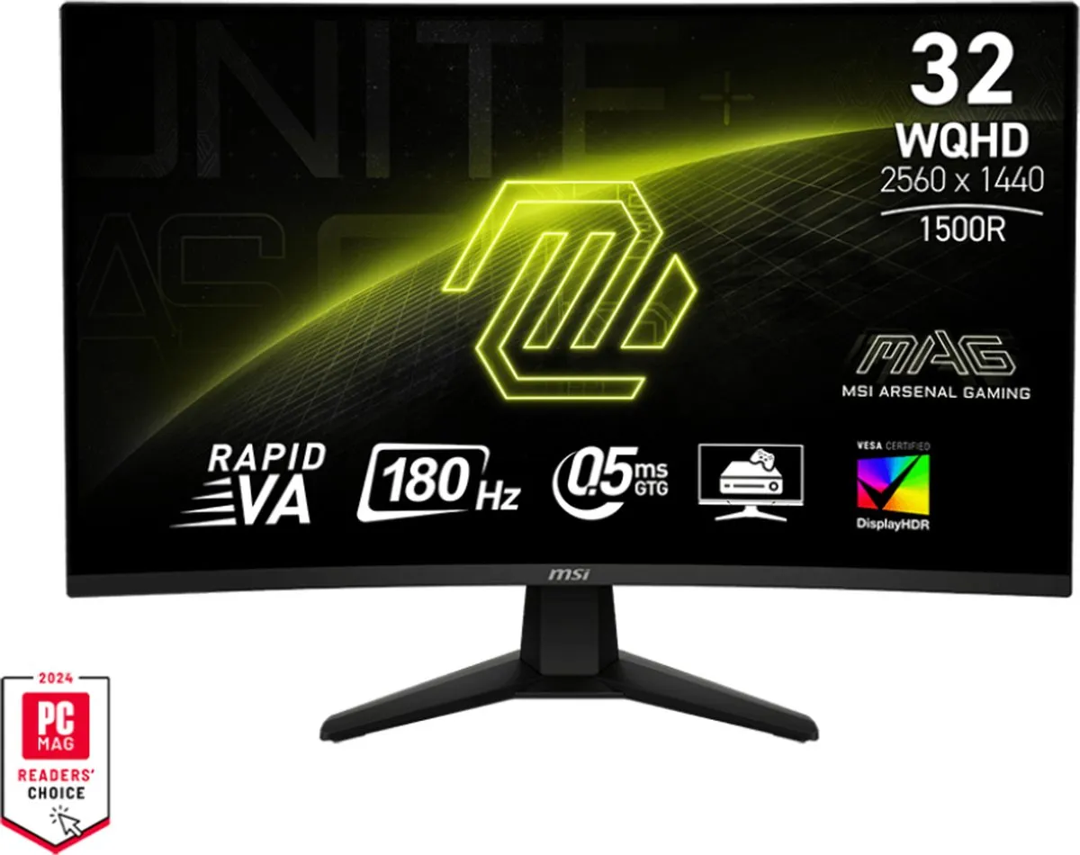 MSI MAG 32CQ6F Curved Gaming Monitor 32"