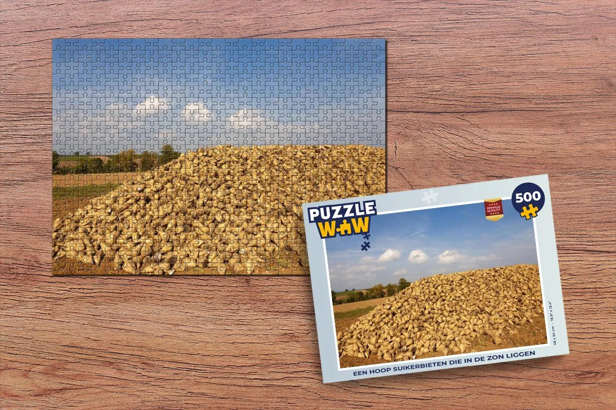 PuzzleWow Legpuzzel 500 Stuks Multicolor - MPN 6017550428493