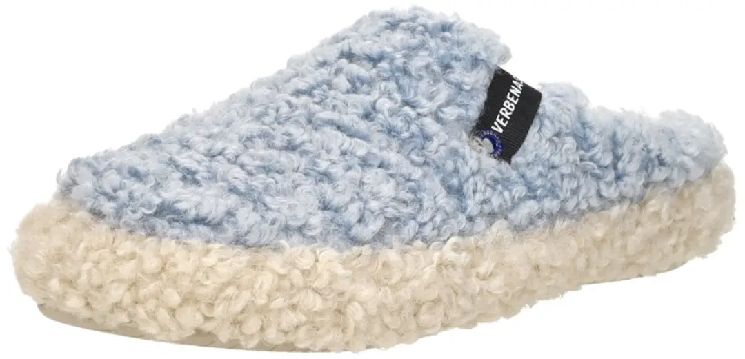 Verbenas Yuma Curly Pantoffels - Licht Blauw - Maat 36 - afbeelding 3 van 6