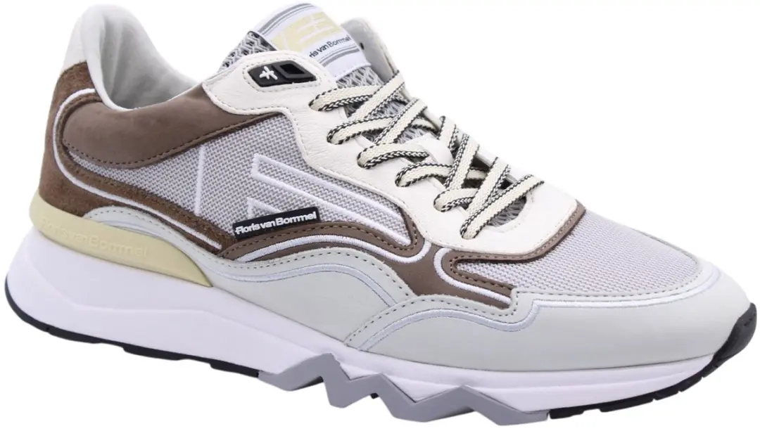 Floris van Bommel Sneaker De Zager SFM-10198 - 43 - Taupe