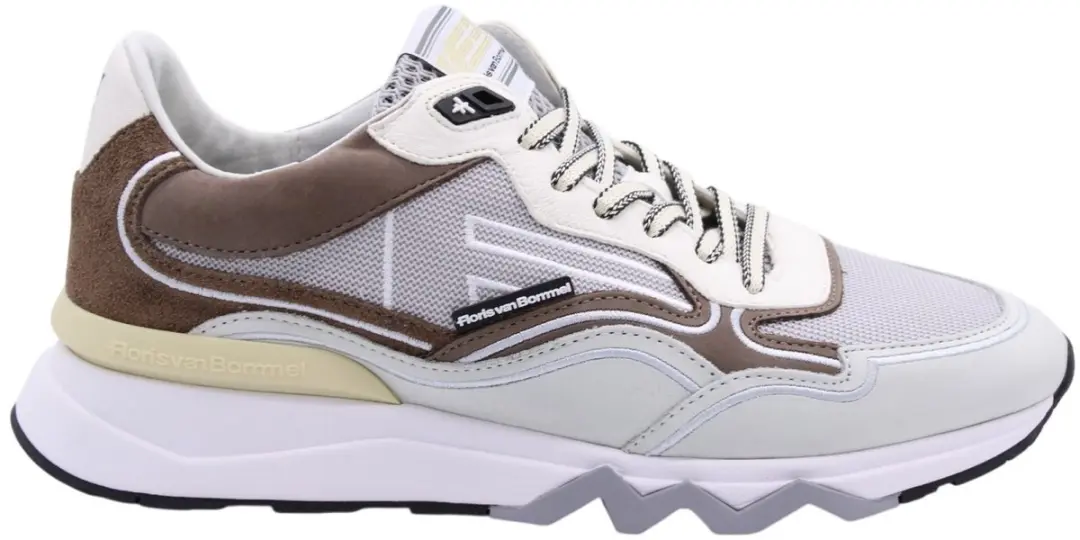 Floris van Bommel Sneaker De Zager SFM-10198 - 43 - Taupe - afbeelding 6 van 6