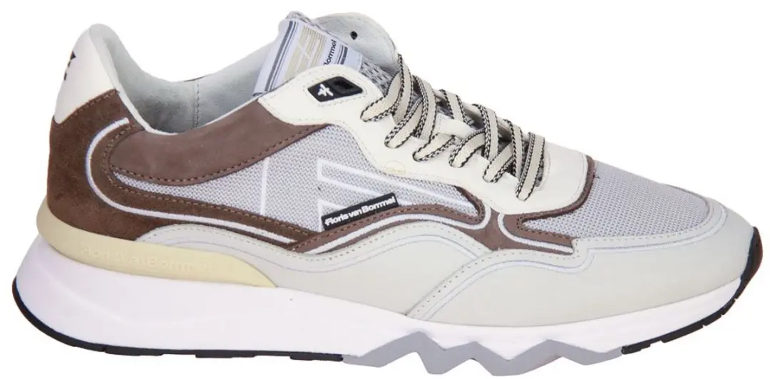 Floris van Bommel Sneaker De Zager SFM-10198 - 43 - Taupe - afbeelding 3 van 6