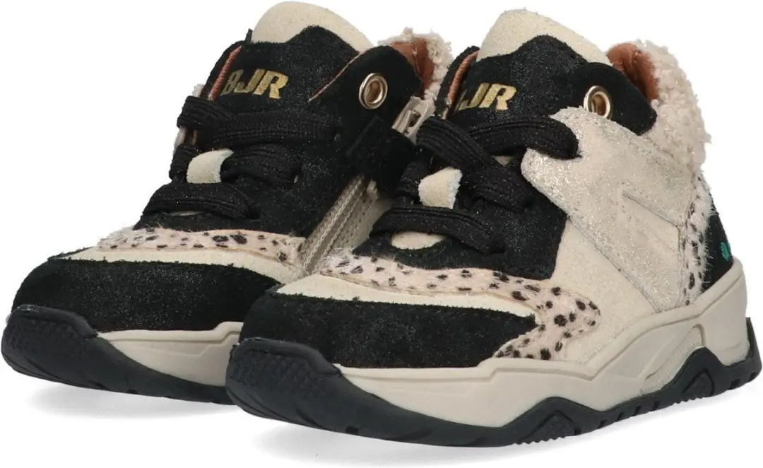 BunniesJR Cody Chunky Hoge Sneakers 27 - Zwart - afbeelding 5 van 6