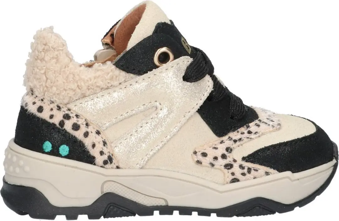 BunniesJR Cody Chunky Hoge Sneakers 27 - Zwart - afbeelding 2 van 6