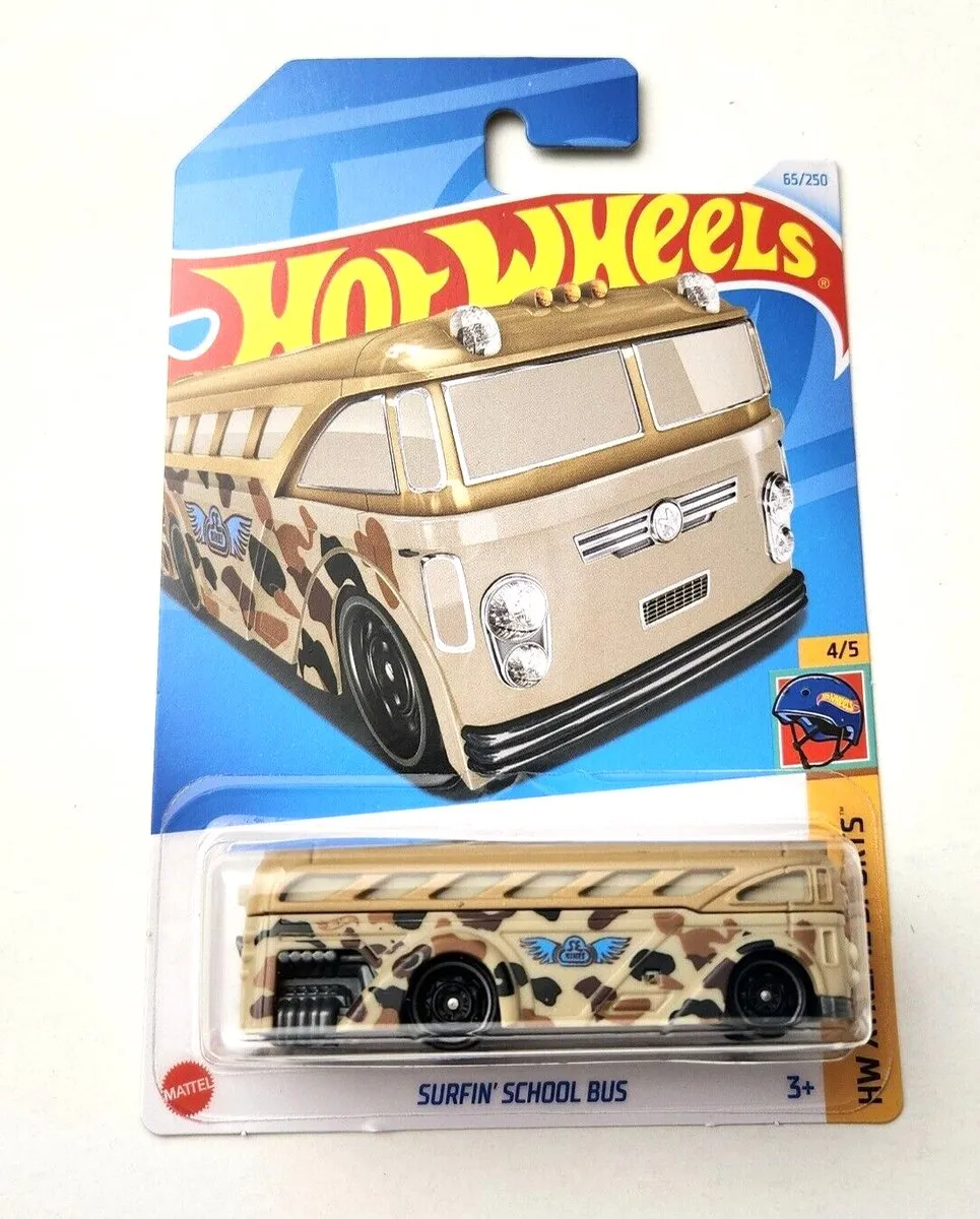 Hot Wheels Surfin' School Bus HW Xtreme Sports 21A