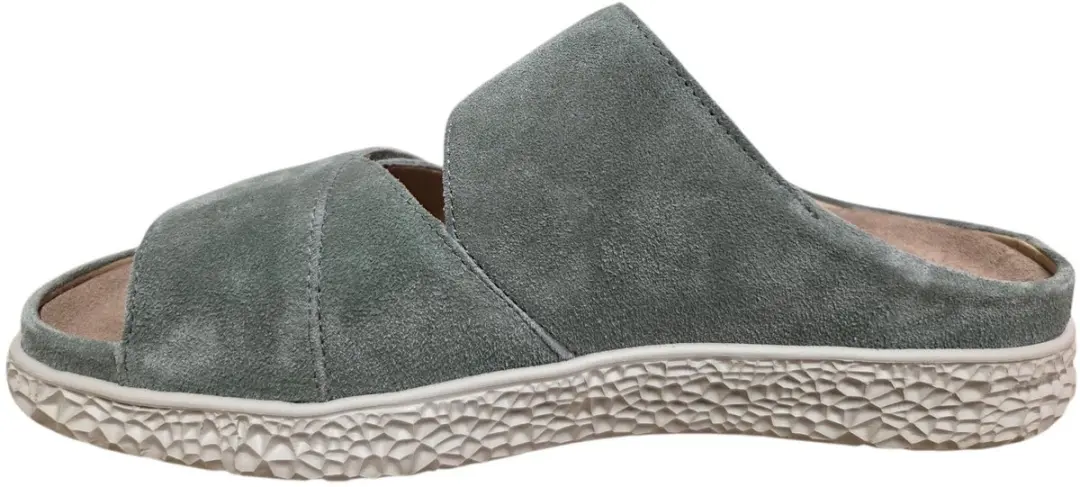Hartjes Groove Slippers Groen Suede - 37