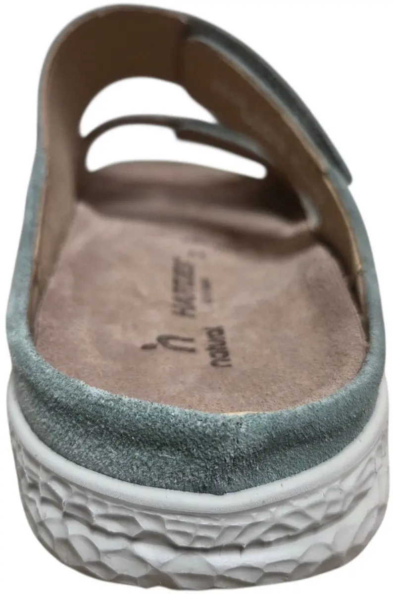 Hartjes Groove Slippers Groen Suede - 37