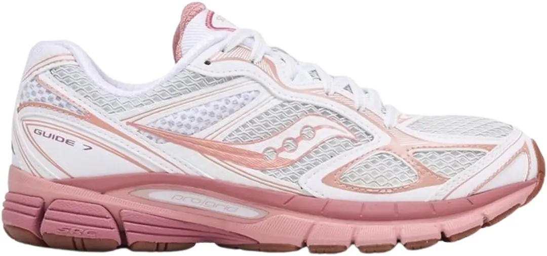 Saucony Guide 7 Sneakers - 39 - Wit Roze - afbeelding 5 van 6