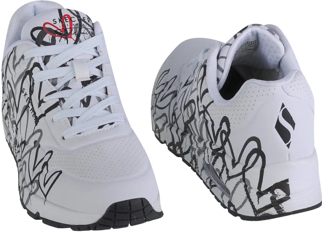 Skechers Uno Spread The Love Sneakers 36.5 - Wit - afbeelding 5 van 5