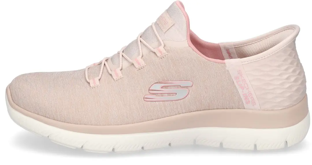 Skechers Summits Bright Charmers Hands Free Slip Sneakers - Roze - afbeelding 2 van 6