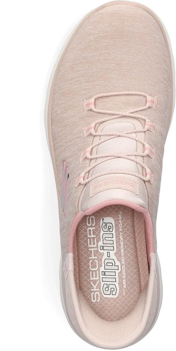 Skechers Summits Bright Charmers Hands Free Slip Sneakers - Roze - afbeelding 5 van 6