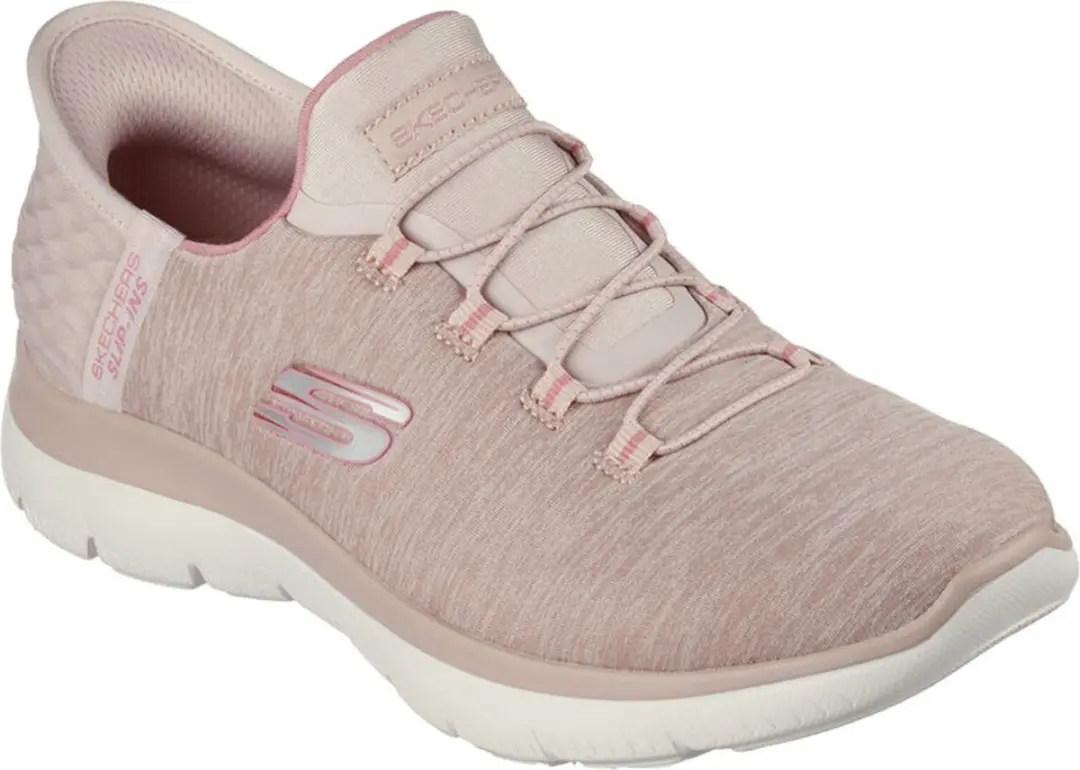Skechers Summits Bright Charmers Hands Free Slip Sneakers - Roze - afbeelding 3 van 6