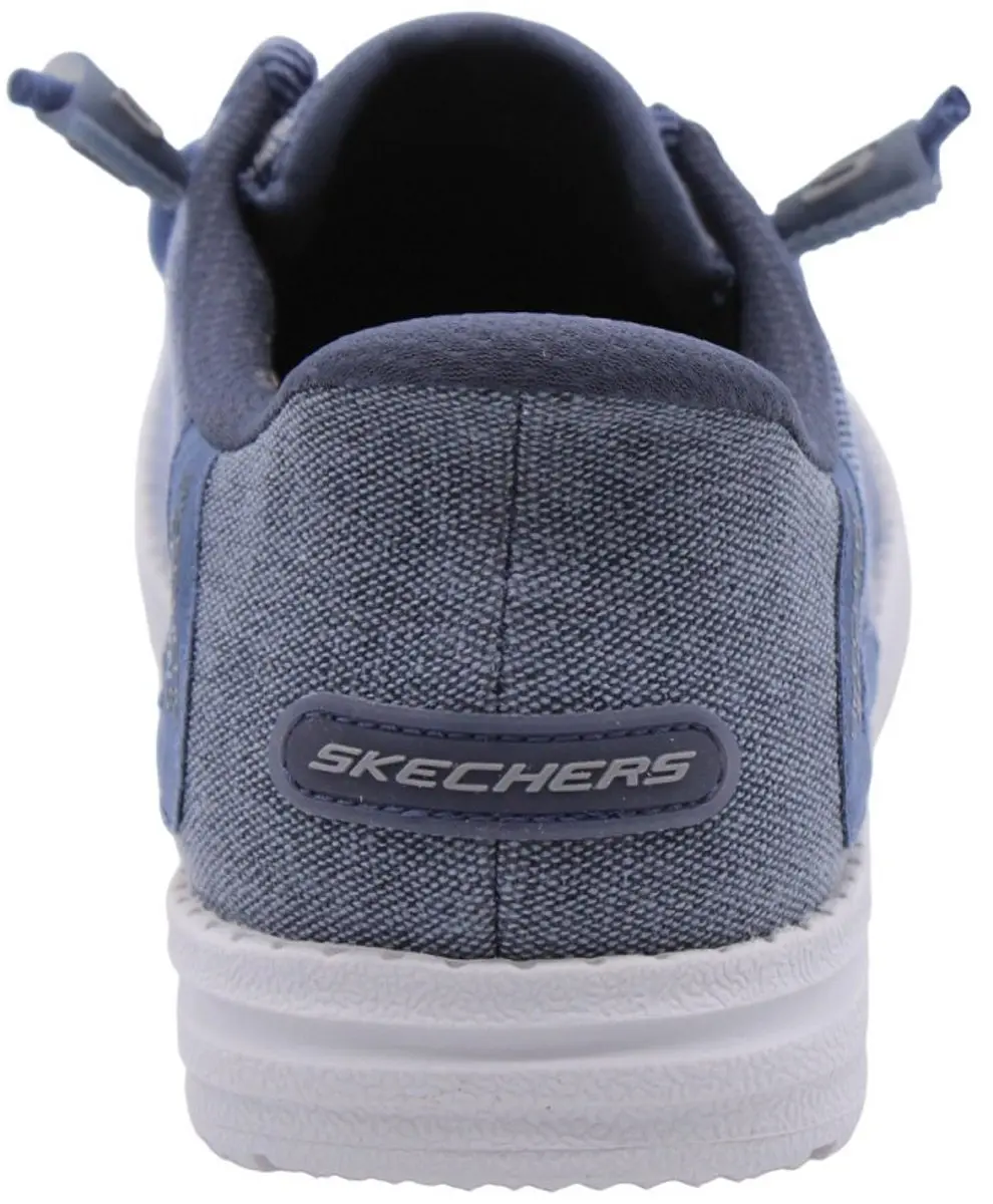 Skechers Heren Schoenen - Maat 47.5 - Blauw - afbeelding 6 van 6