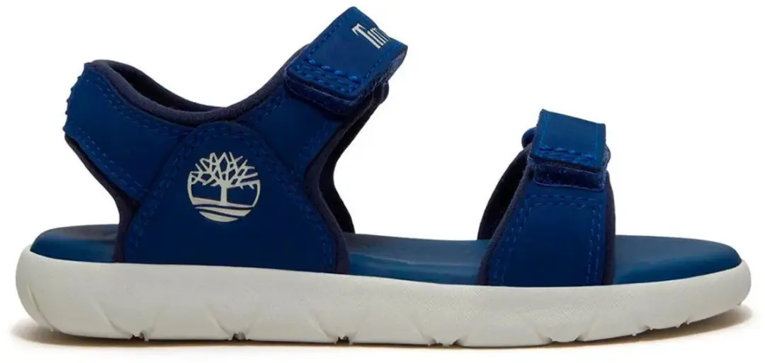 Timberland Perkins Row Backstrap Nubuck Sandalen Voor Peuters Blauw EU 30 Kinder