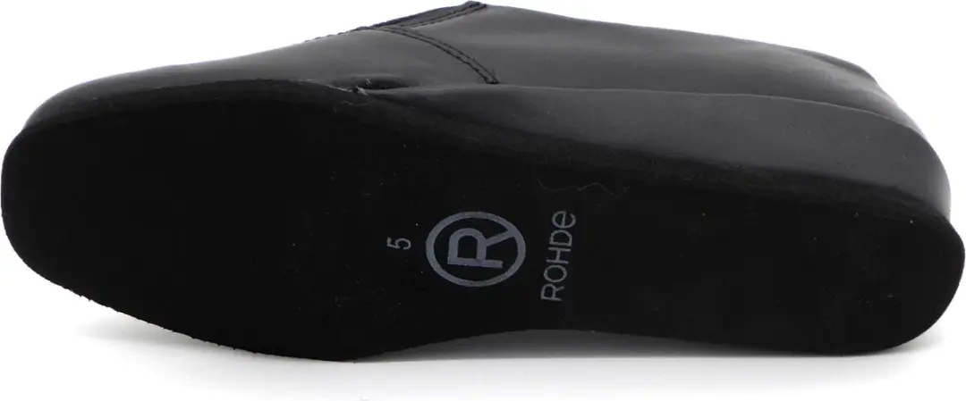 Rohde Dames Pantoffel 6303-90 - Zwart