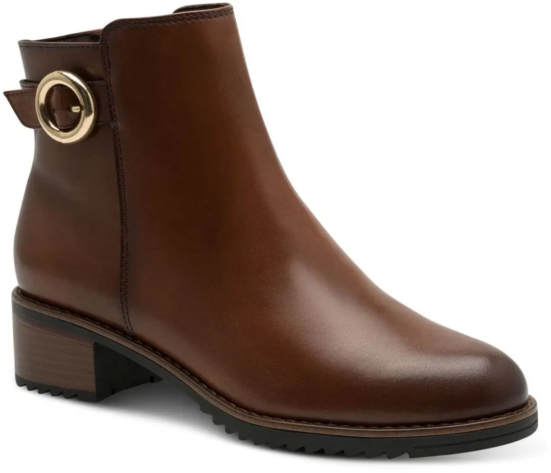 Marco Tozzi Dames Enkellaarsje 2-25377-45 305 F-breedte Maat: 37 EU