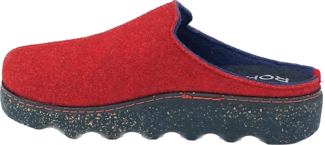 Rohde Easy N35 Klompen Damespantoffels 6120 43 - Rood