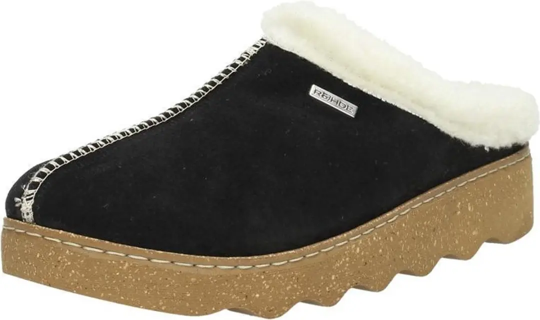 Rohde Foggia-D Pantoffel - Maat 36 - Zwart