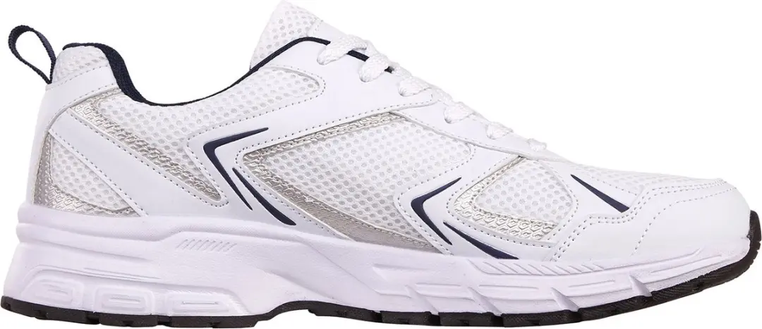 Lotto Kitaura Unisex Sneaker - 42 - Wit/Marineblauw - afbeelding 5 van 6