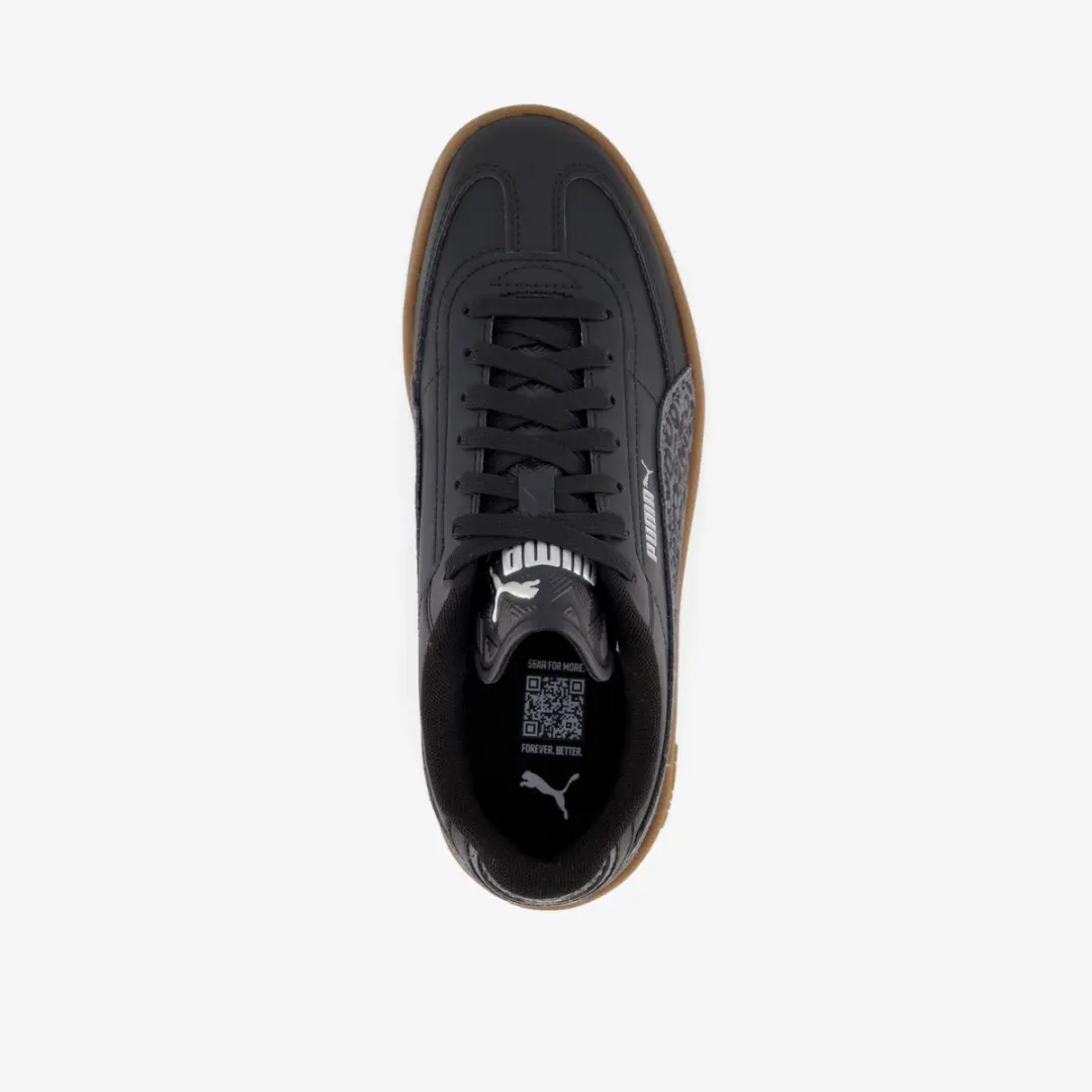PUMA Club II Era Animal Flair Dames Sneakers - Zwart - Maat 42 - afbeelding 2 van 6