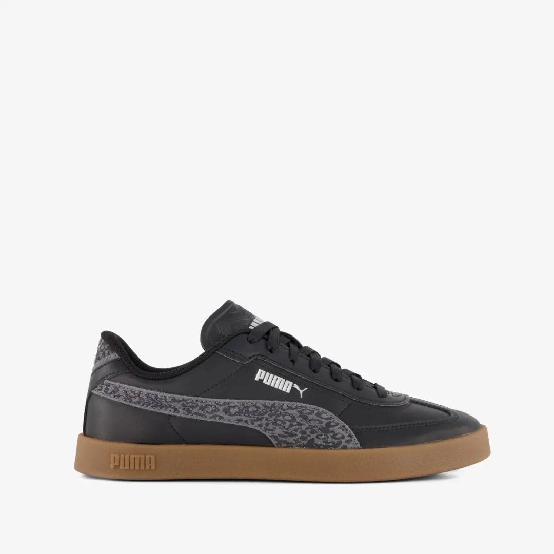 PUMA Club II Era Animal Flair Dames Sneakers - Zwart - Maat 42 - afbeelding 6 van 6