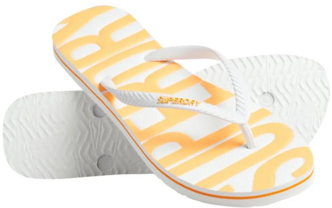 Superdry Vintage Teenslippers - Wit - afbeelding 6 van 6
