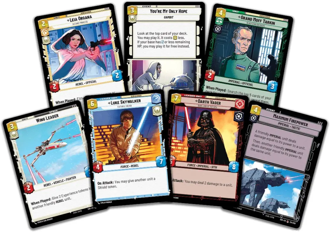 Fantasy Flight Games Star Wars Unlimited Spark of Rebellion 2-Player Starter - FFSWH0103