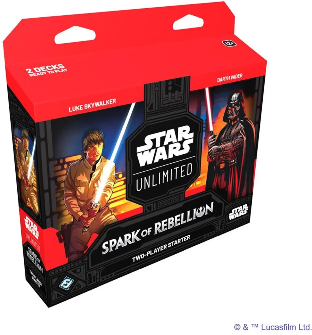 Fantasy Flight Games Star Wars Unlimited Spark of Rebellion 2-Player Starter - FFSWH0103
