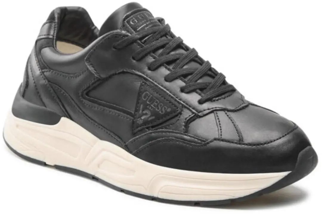 GUESS Heren Vetersneakers Zwart Maat 40 EU
