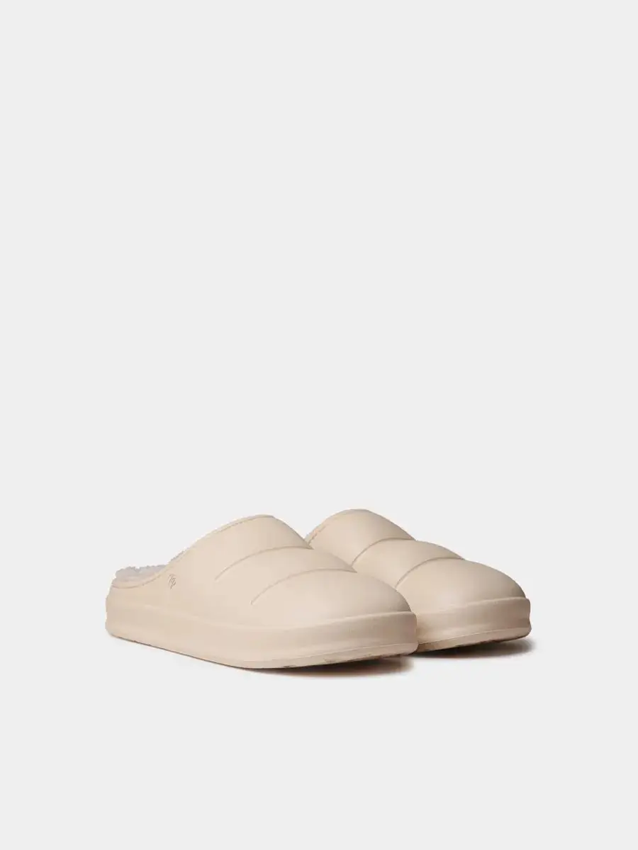 Zachte, gevoerde rubberen slippers voor dames