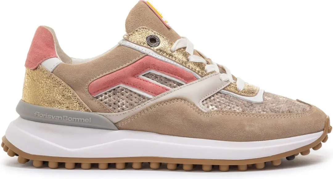 Floris van Bommel Sfw-10128 Sneakers - Goud - Maat 42 - afbeelding 3 van 6