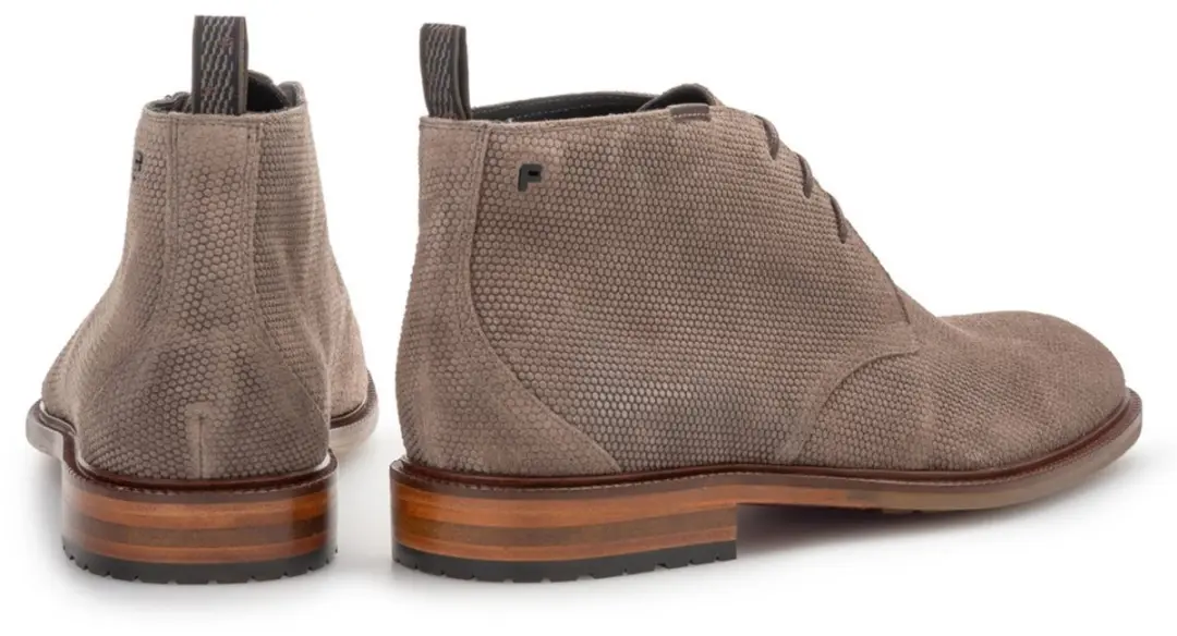 Floris van Bommel De Normer Veterschoenen SFM-50132 - Taupe - Maat 44 - afbeelding 2 van 6