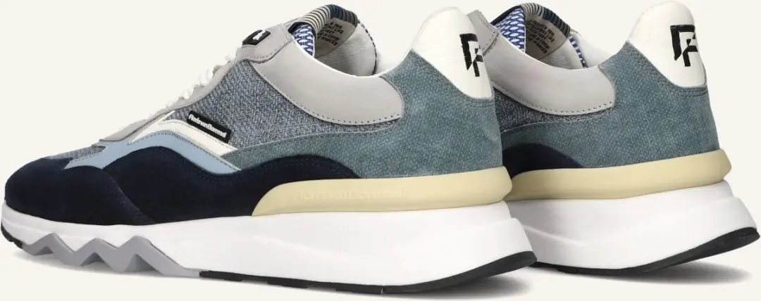 Floris van Bommel De Zager Sfm-10178 Sneakers - Blauw - 45⅓ - afbeelding 6 van 6