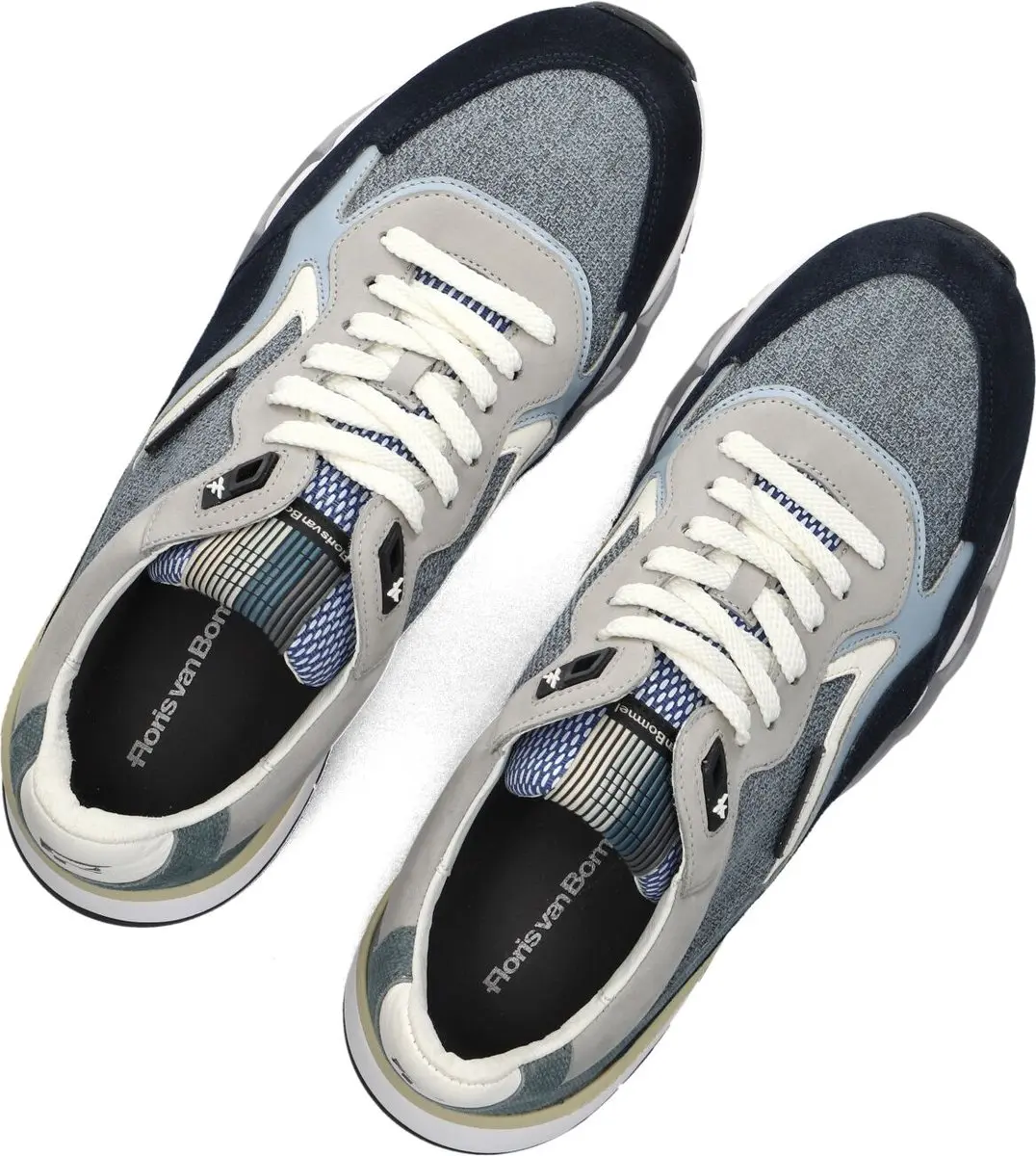 Floris van Bommel De Zager Sfm-10178 Sneakers - Blauw - 45⅓ - afbeelding 4 van 6