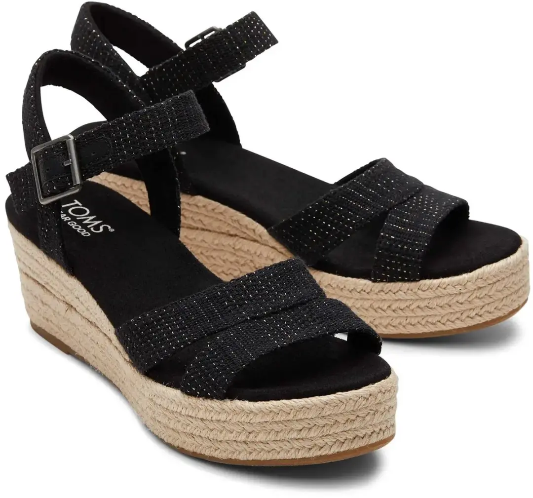 TOMS Audrey Sleehakken - Zwart - afbeelding 3 van 6