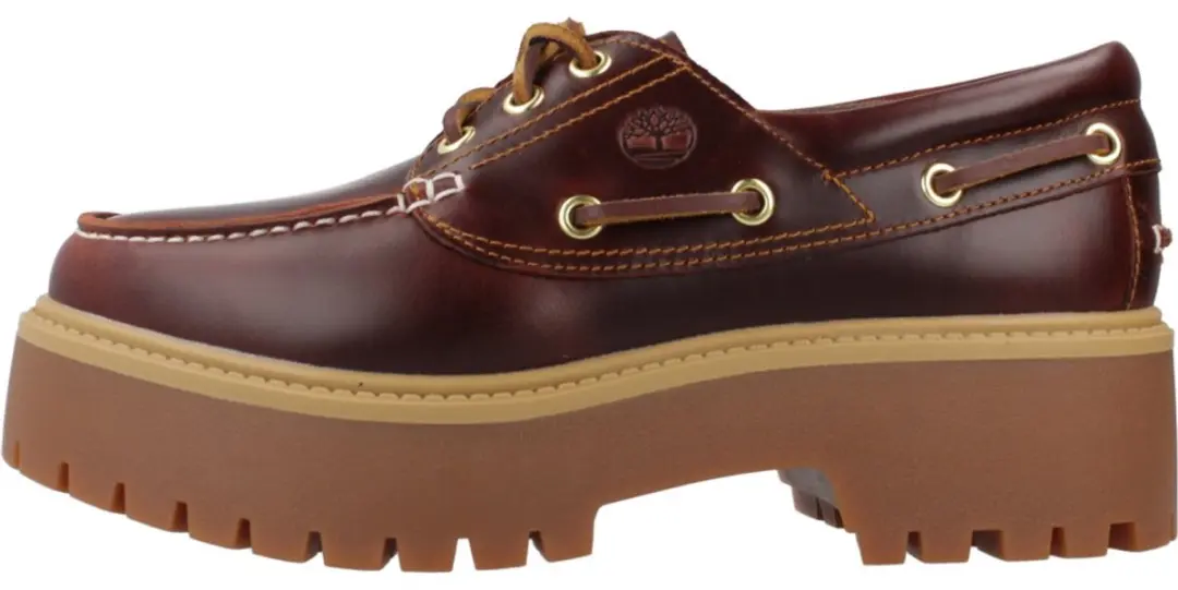 Timberland Stone Street 3 Eye Bootschoenen Rootbeer 41.5 - afbeelding 5 van 6