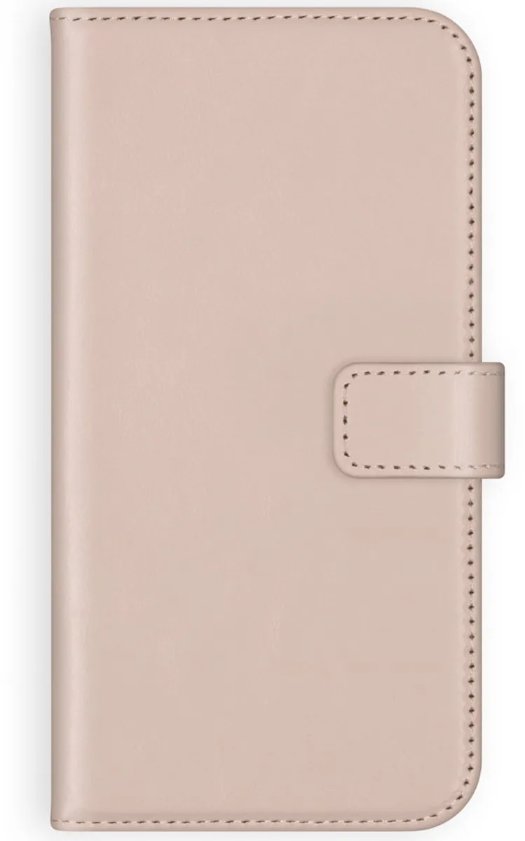 Selencia Hoesje Samsung Galaxy S21 - Lederen Bookcase Lichtroze