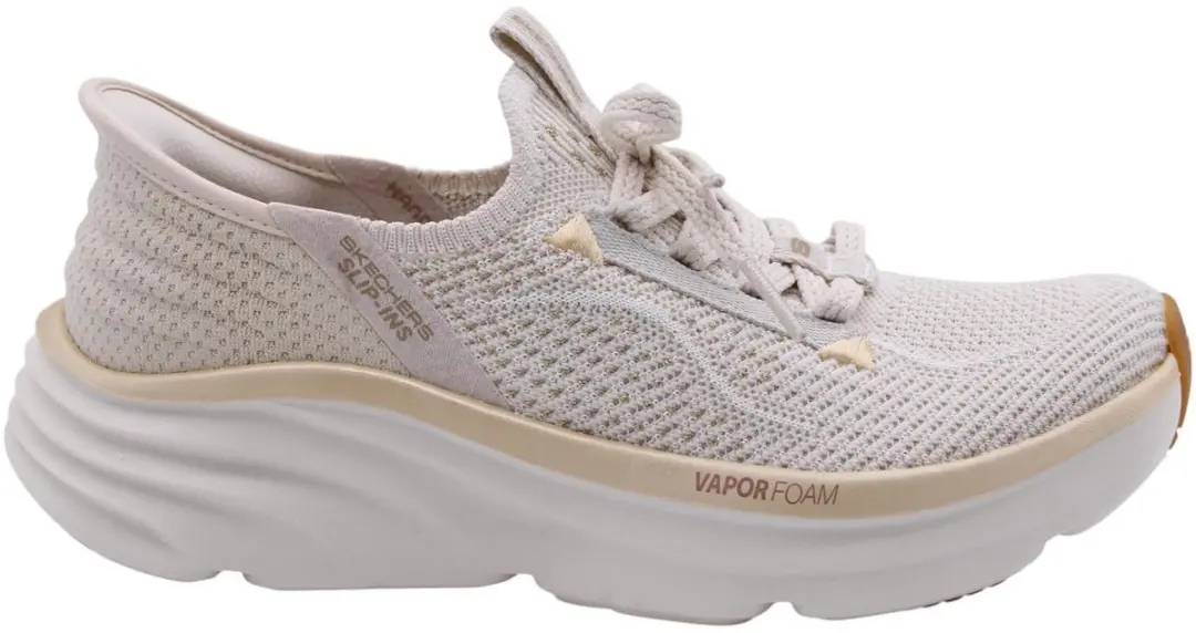 Skechers Slip-Ins D'lux Vapor Evening Glow Sneakers 41 - Beige - afbeelding 4 van 6