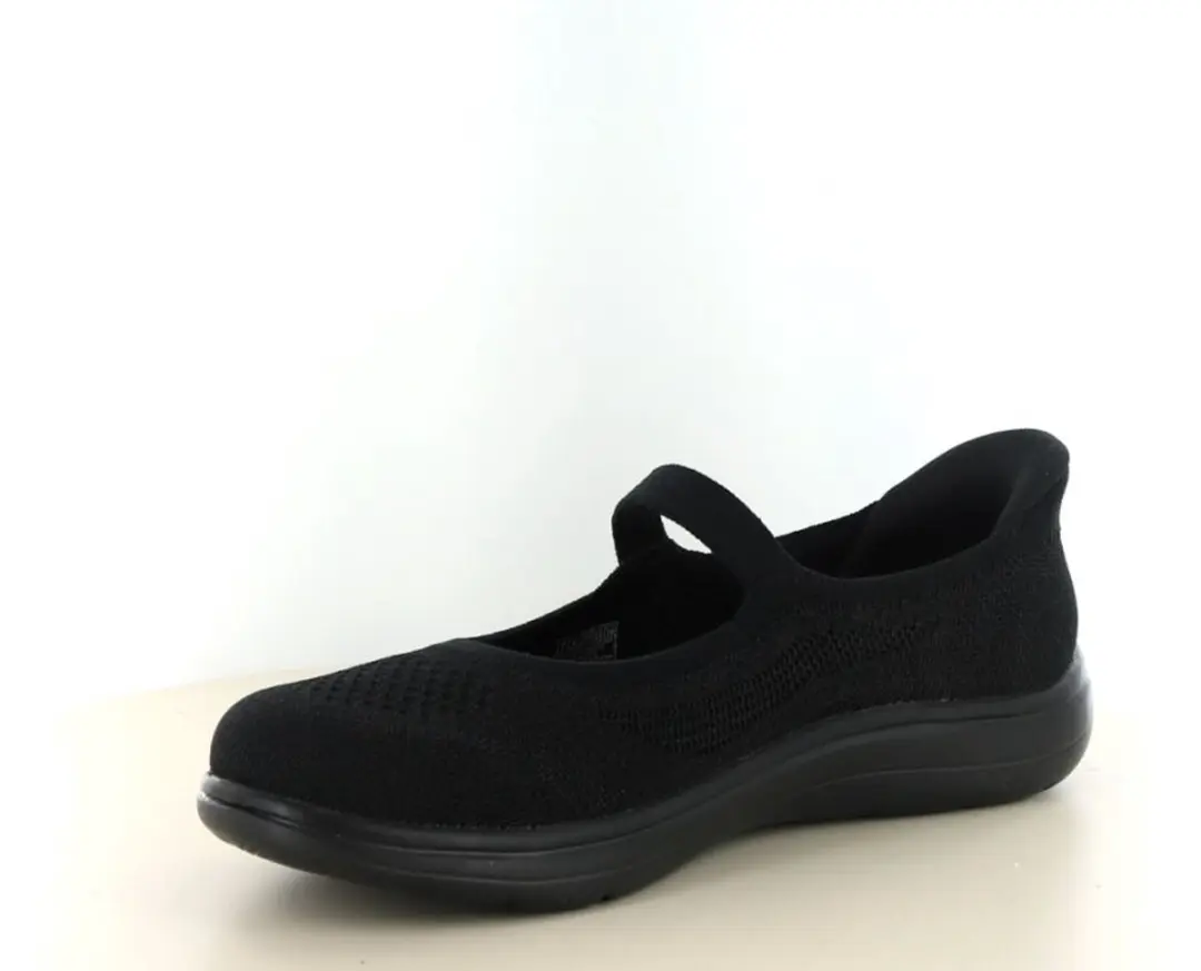 Skechers Hands Free Slip-ins On-the-GO Flex Radiant Ballerina - Zwart - afbeelding 4 van 6