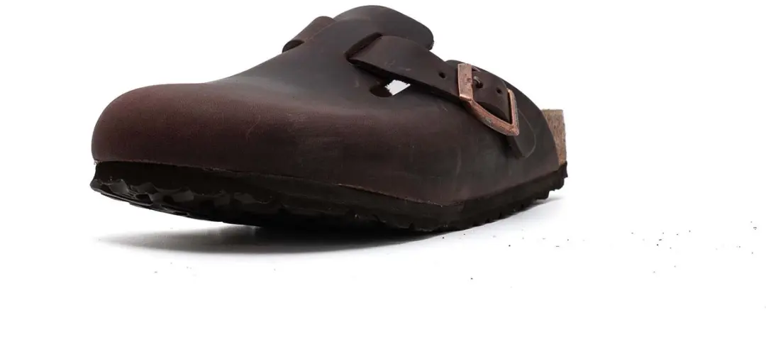 Birkenstock Boston FL Narrow Unisex Clogs - Maat 38 - Habana - afbeelding 5 van 6