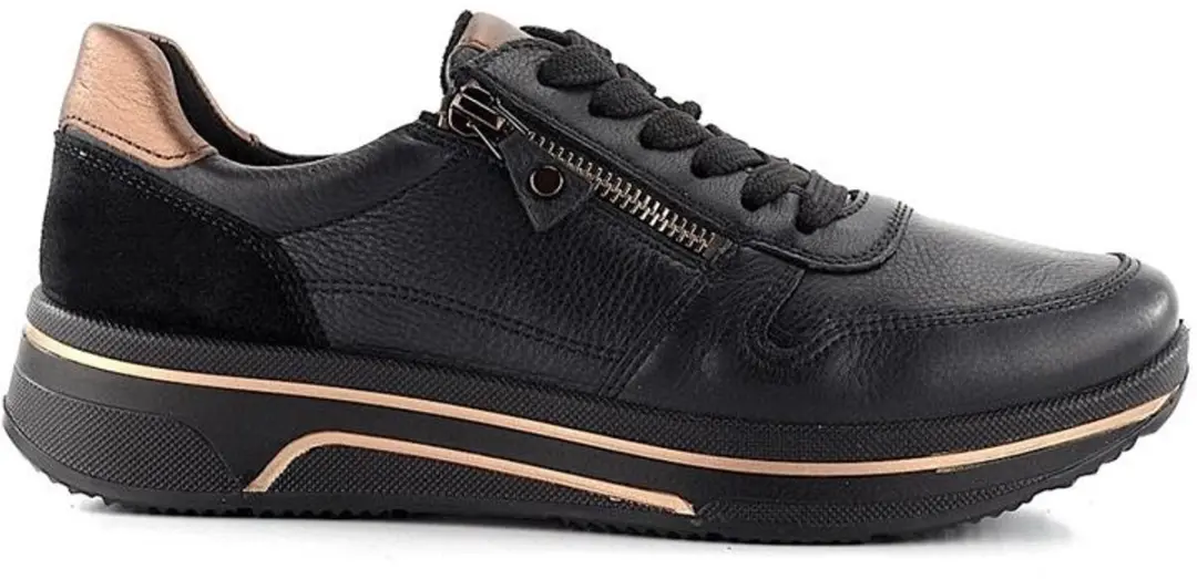 Ara 1227540 Lage Sneakers - Zwart - Maat 40 - afbeelding 2 van 6