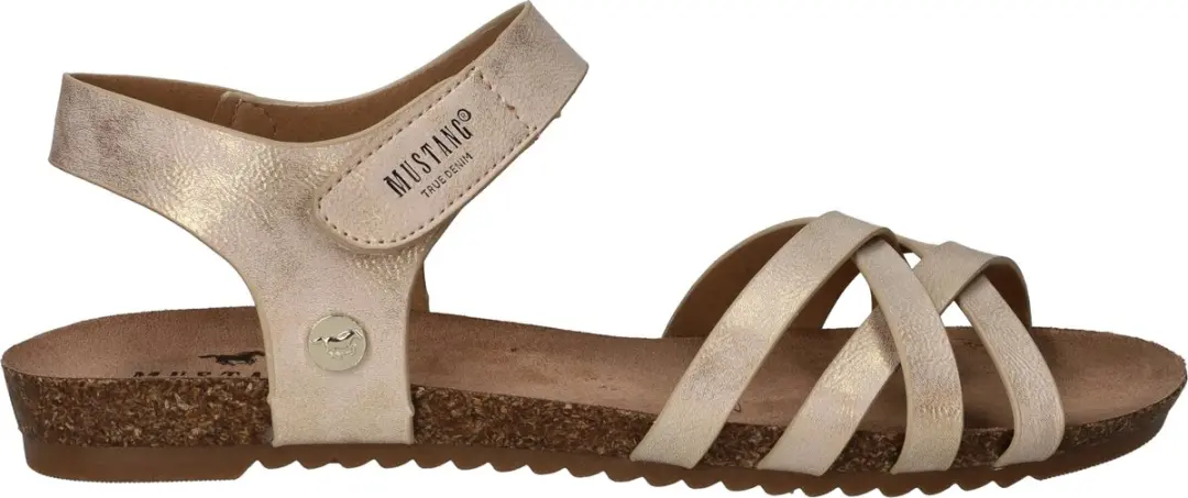 Mustang Sandalen Plat Sandalen Plat