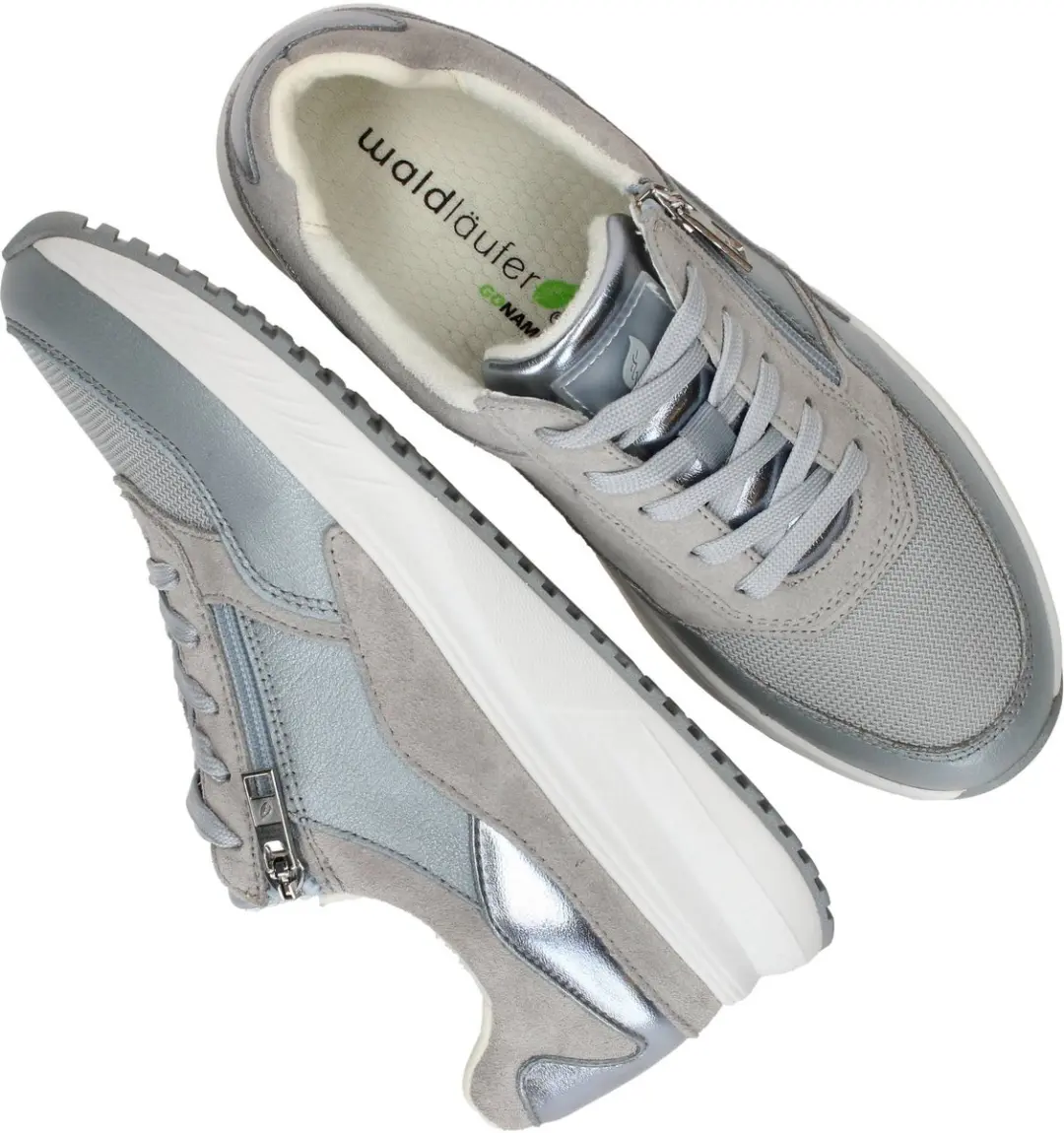 Wäldlaufer Mara Sneakers - Dames - Grijs - Maat 39 - afbeelding 6 van 6