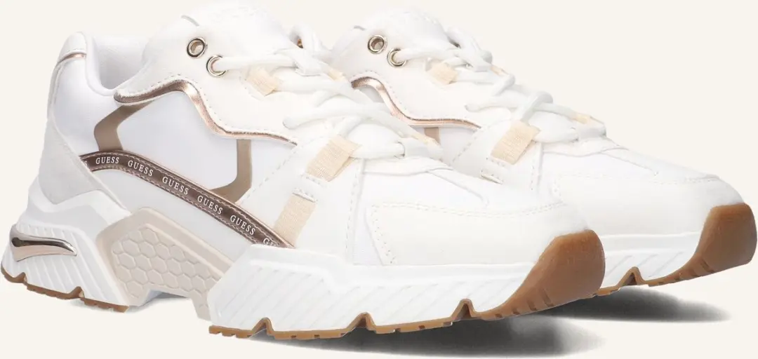 Guess Carrli Dames Sneakers - Wit - afbeelding 4 van 6