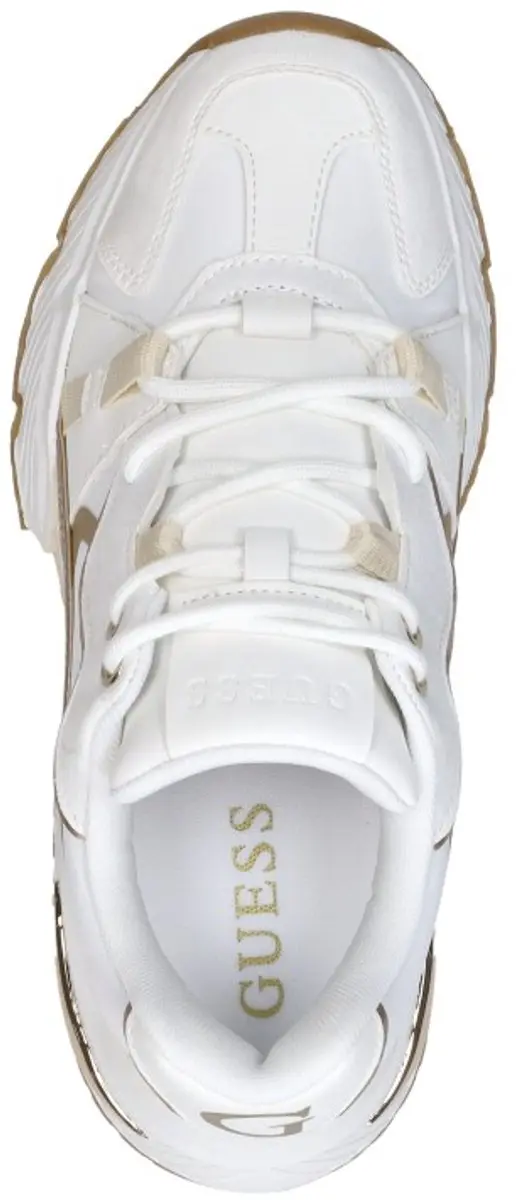 Guess Carrli Dames Sneakers - Wit - afbeelding 6 van 6