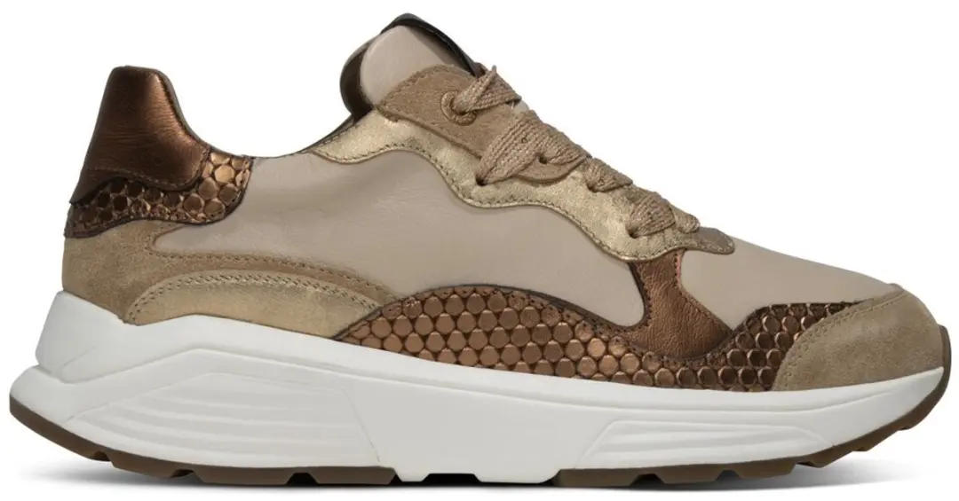 Xsensible Rainbow Stretchwalker GX Sneakers Dames - Beige 38 - afbeelding 3 van 6