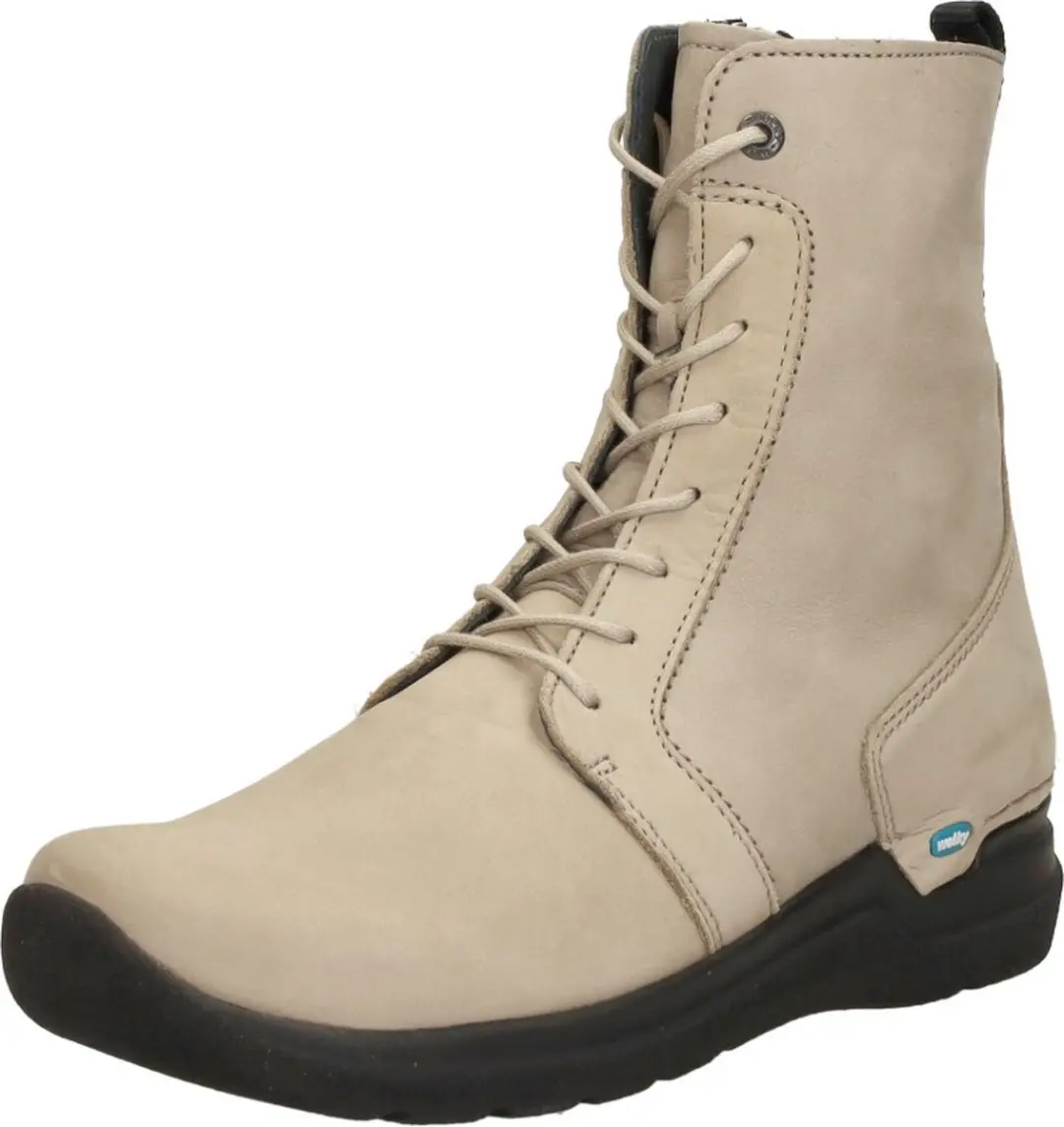 Wolky Viper Veterschoenen Hoog - Beige - Maat 37 - afbeelding 3 van 6
